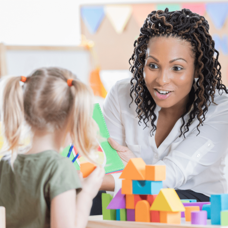 Preschool Teacher - Child cognitive development with block play